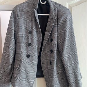 Plaid Blazer